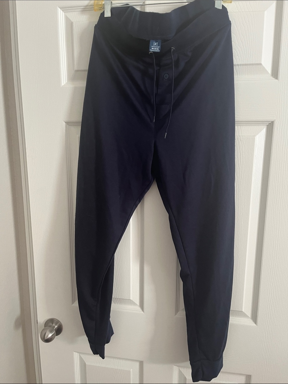 George Black Drawstring Jogger Sweatpants 3Xl(48-50)